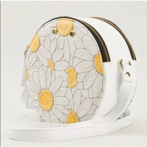 Women's TL 180 Daisy Crossbody Bag, White and Yellow